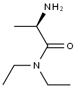 Propanamide, 2-amino-N,N-diethyl-, (2R)- (9CI) Struktur