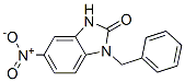 1,3-Dihydro-5-nitro-1-benzyl-2H-benzimidazol-2-one Struktur