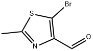 5-溴-2-甲基-4-噻唑甲醛, 221558-28-7, 結(jié)構(gòu)式