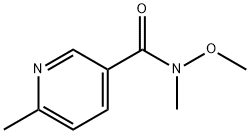 N-METHOXY-6,N-DIMETHYL-NICOTINAMIDE Struktur