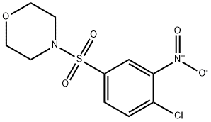 4-(4-CHLORO-3-NITRO-BENZENESULFONYL)-MORPHOLINE Struktur