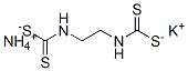 Potassium ammonium ethylenebis(dithiocarbamate) Struktur