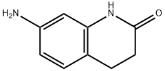 7-Amino-3,4-dihydro-1H-quinolin-2-one Struktur