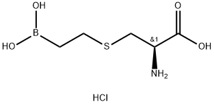 S-(2-BORONOETHYL)-L-CYSTEINE HYDROCHLORIDE Struktur