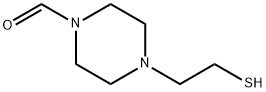 1-Piperazinecarboxaldehyde,4-(2-mercaptoethyl)-(9CI) Struktur