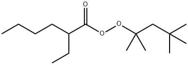 1,1,3,3-Tetramethylbutyl peroxy-2-ethylhexanoate Struktur