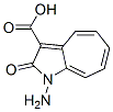 Cyclohepta[b]pyrrole-3-carboxylic acid, 1-amino-1,2-dihydro-2-oxo- (7CI,9CI) Struktur