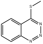 7-methylsulfanyl-8,9,10-triazabicyclo[4.4.0]deca-1,3,5,7,9-pentaene Struktur