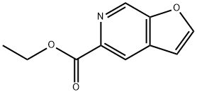 5-(Ethoxycarbonyl)furo[2,3-c]pyridine Struktur