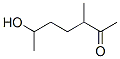 2-Heptanone, 6-hydroxy-3-methyl- (9CI) Struktur