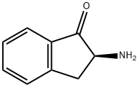 1H-Inden-1-one,2-amino-2,3-dihydro-,(2S)-(9CI) Struktur