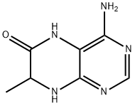 6-Pteridinol,4-amino-7,8-dihydro-7-methyl-(8CI) Struktur