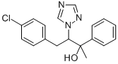 1-[2-(4-CHLOROPHENYL)-1-(1-HYDROXY-1-PHENYLETHYL)ETHYL]-1,2,4-TRIAZOLE Struktur