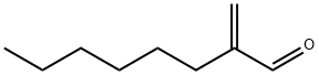 2-METHYLENE-OCTANAL Struktur