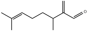 3,7-DIMETHYL-2-METHYLENE-OCT-6-ENAL Struktur