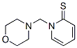 2(1H)-Pyridinethione,  1-(morpholinomethyl)-  (7CI,8CI) Struktur