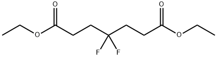 4,4-DIFLUOROHEPTANEDIOIC ACID DIETHYL ESTER Structure