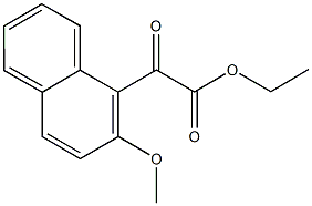 ETHYL 2-METHOXY-1-NAPHTHOYLFORMATE price.