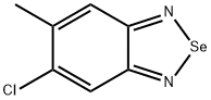 5-CHLORO-6-METHYL-2,1,3-BENZOSELENODIAZOLE Struktur