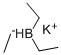 POTASSIUM TRIETHYLBOROHYDRIDE Structure