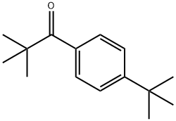 P-TERT-BUTYL PIVALOPHENONE Struktur