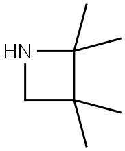 2,2,3,3-Tetramethylazetidine Struktur