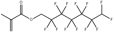 1H,1H,7H-Dodecafluoroheptyl methacrylate Structure