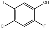 Phenol,  4-chloro-2,5-difluoro- Struktur