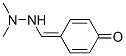 4-[(2,2-dimethylhydrazinyl)methylidene]cyclohexa-2,5-dien-1-one Struktur