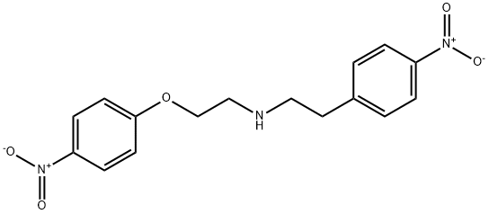 4-Nitro-N-[2-(4-nitrophenoxy)ethyl]benzeneethanamine Structure