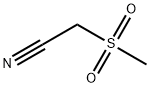 METHYLSULFONYLACETONITRILE Struktur