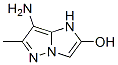 1H-Imidazo[1,2-b]pyrazol-2-ol,  7-amino-6-methyl- Struktur