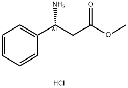 Methyl (R)-3-phenyl-beta-alaninate HCl Struktur