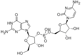 cytidylyl-(5'->2')-guanosine  Struktur