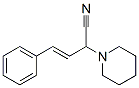 2-Piperidino-4-phenyl-3-butenenitrile Struktur