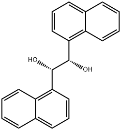 (S,S)-(-)-1,2-DI(1-NAPHTHYL)-1,2-ETHANEDIOL Struktur