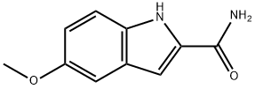 1H-Indole-2-carboxaMide, 5-Methoxy- Struktur