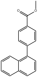 Methyl 4-(naphthalen-1-yl)benzoate Struktur