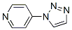 Pyridine, 4-(1H-1,2,3-triazol-1-yl)- (9CI) Struktur