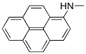 1-Pyrenamine, N-methyl- Struktur