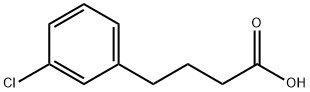 4-(3-chlorophenyl)butanoicacid Struktur