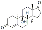 Androst-4-ene-3,17-dione, 9-hydroxy-, (9.beta.,10.alpha.)- Struktur