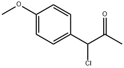 1-chloro-1-(4-methoxyphenyl)propan-2-one Struktur