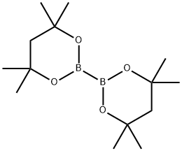 Bis(2,4-dimethylpentane-2,4-glycolato)diboron Struktur