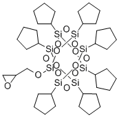 PSS-GLYCIDYL-HEPTACYCLOPENTYL SUBSTITUT& Struktur