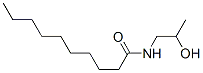 N-(2-hydroxypropyl)decan-1-amide Struktur