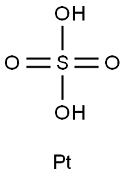 platinum sulfate Struktur