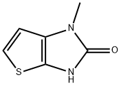 1-Methyl-1H-thieno[2,3-d]iMidazol-2(3H)-one Struktur