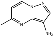 Pyrazolo[1,5-a]pyrimidin-3-amine, 5-methyl- (9CI) Struktur