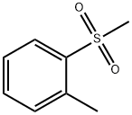 1-METHANESULFONYL-2-METHYL-BENZENE Struktur